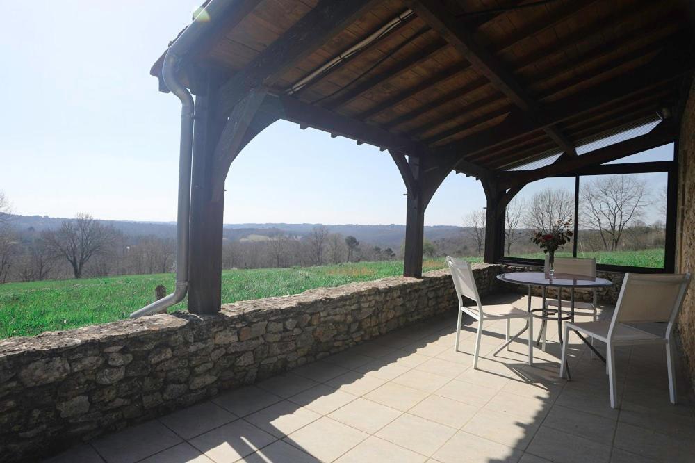 Maison Avec Vue Magnifique Loubejac Exteriér fotografie